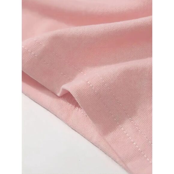 Women's Festive Easter Parade Easter Dog Print T-Shirt Short Sleeve Crew Neck XL - Picture 5 of 6